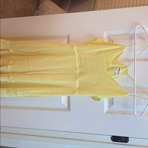 Yellow dress